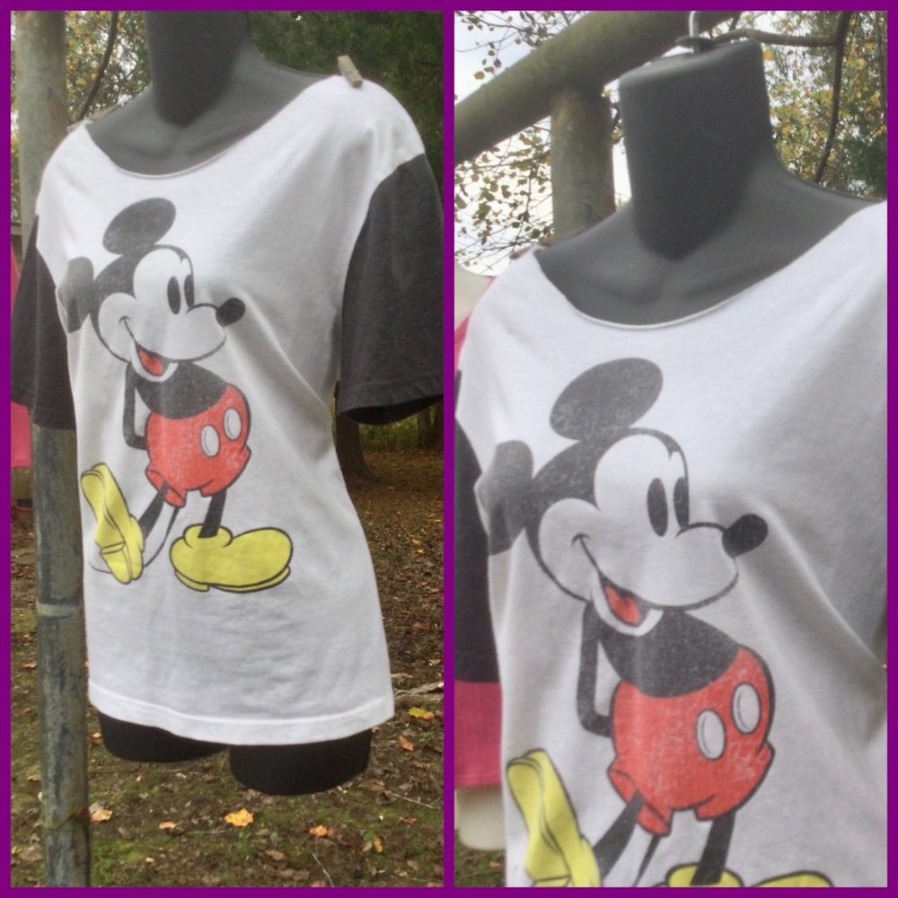 Vtg Mickey Tshirt, sz M